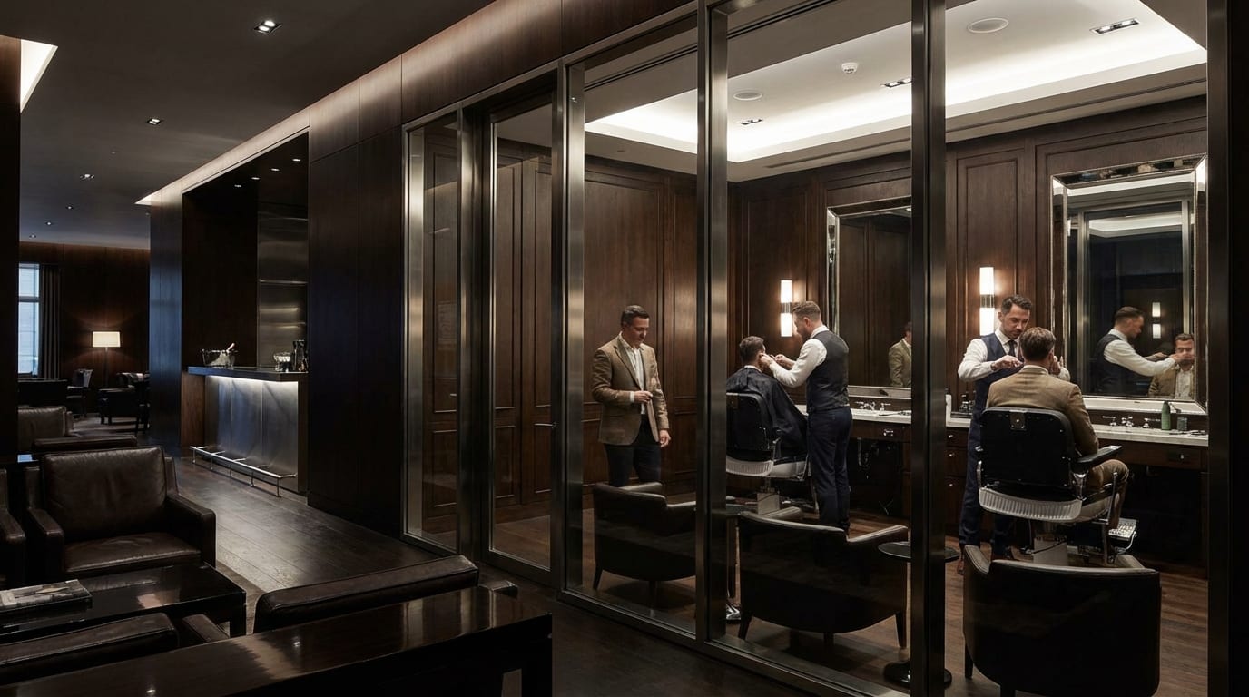 Gentleman's salon at PCC 7
