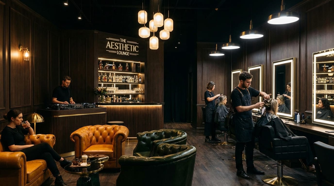 Gentleman's salon at PCC 12