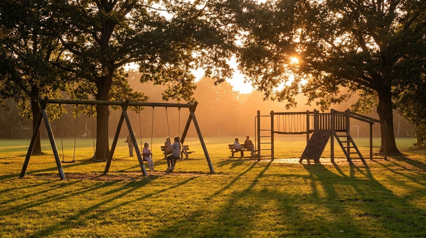 Kids play area indoor and outdoor at PCC 11