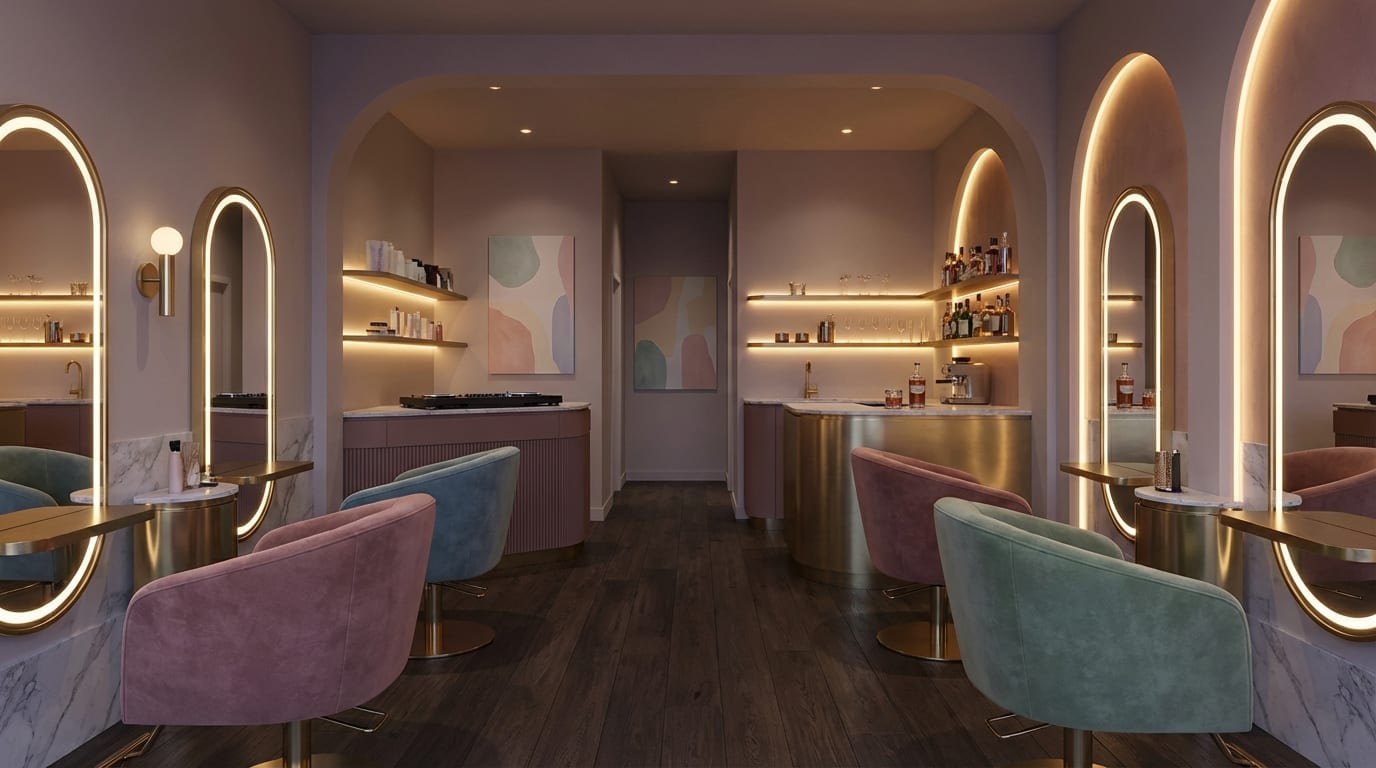 Ladies beauty parlour at PCC 10