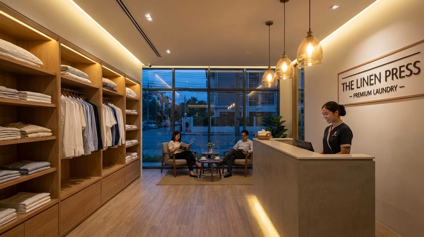 Laundry and dry cleaning at PCC 6