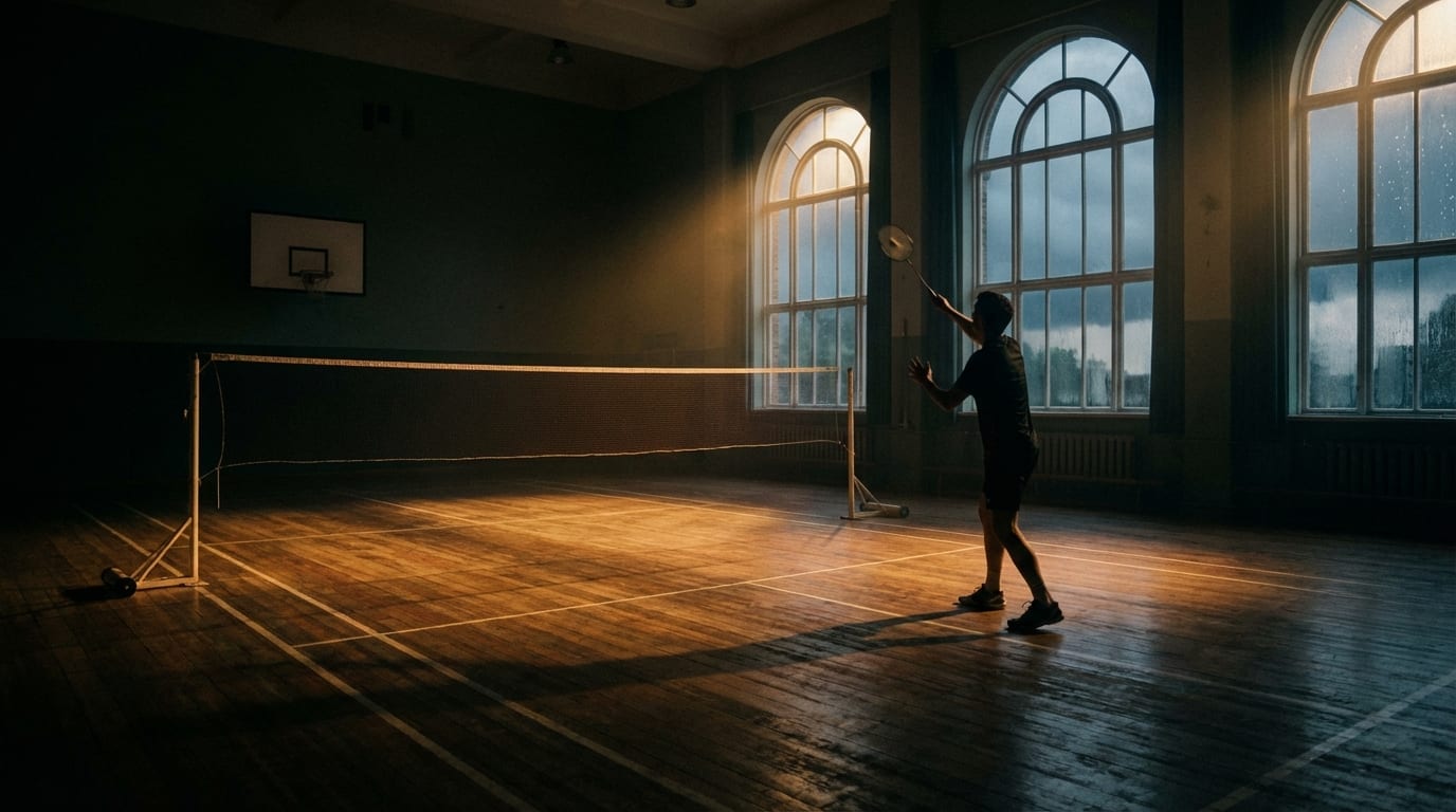 Badminton courts at PCC 2