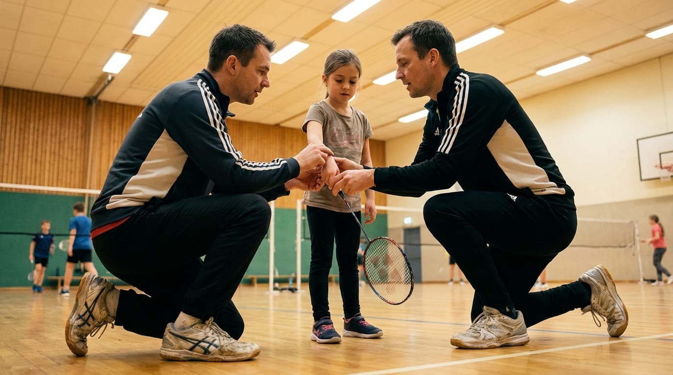 Badminton courts at PCC 9