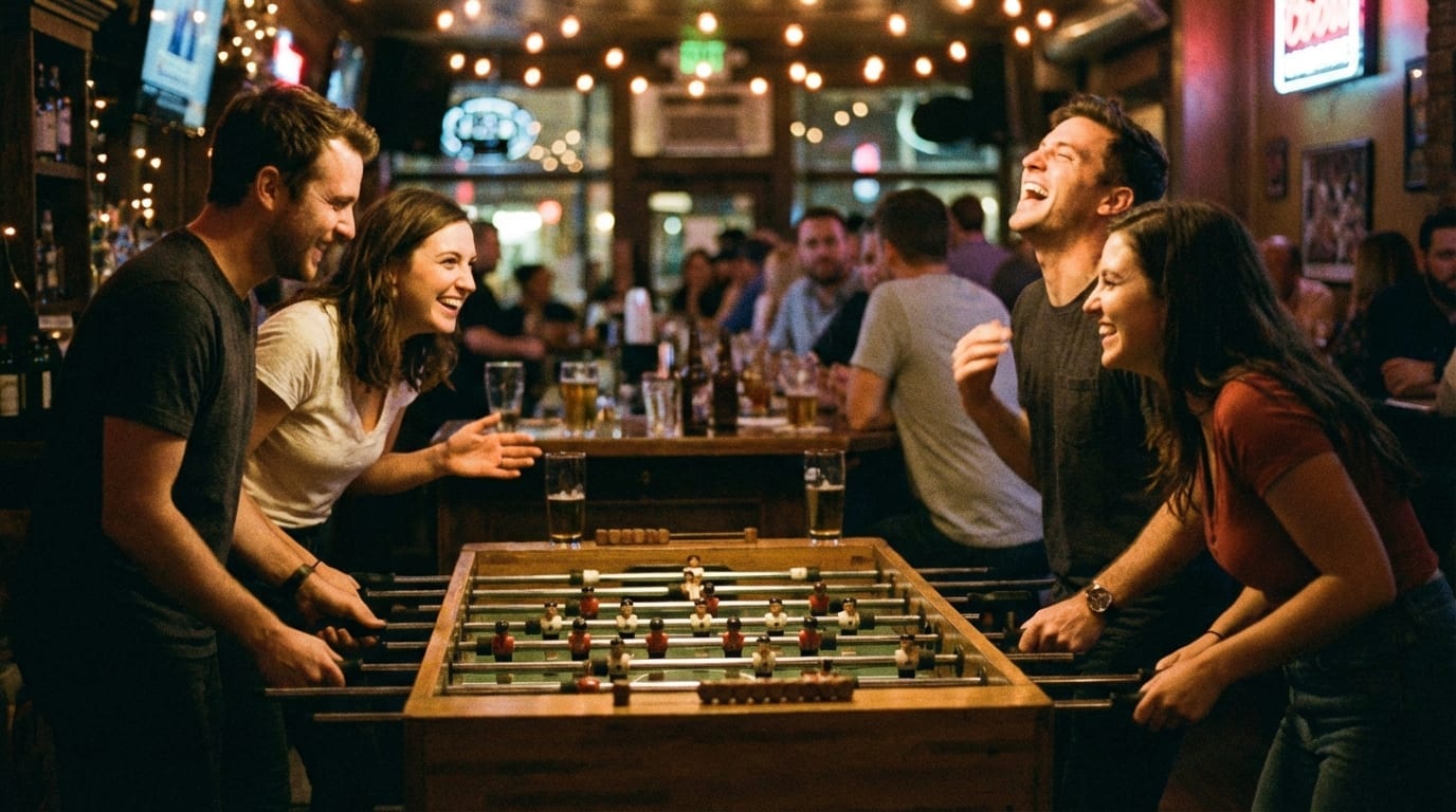 Foosball at PCC 10