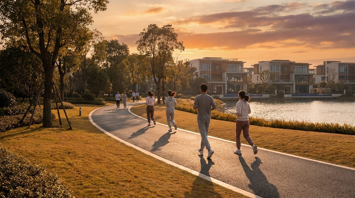 Jogging track at PCC 9