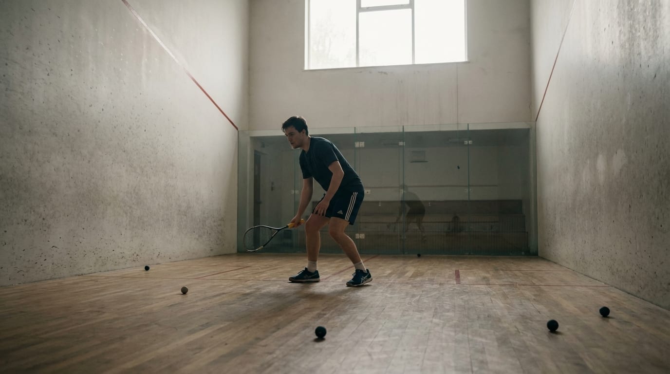 Squash courts at PCC 5