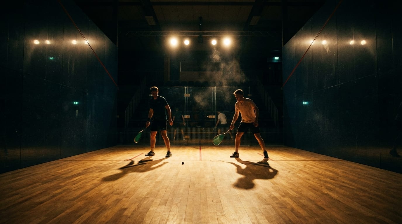 Squash courts at PCC 9