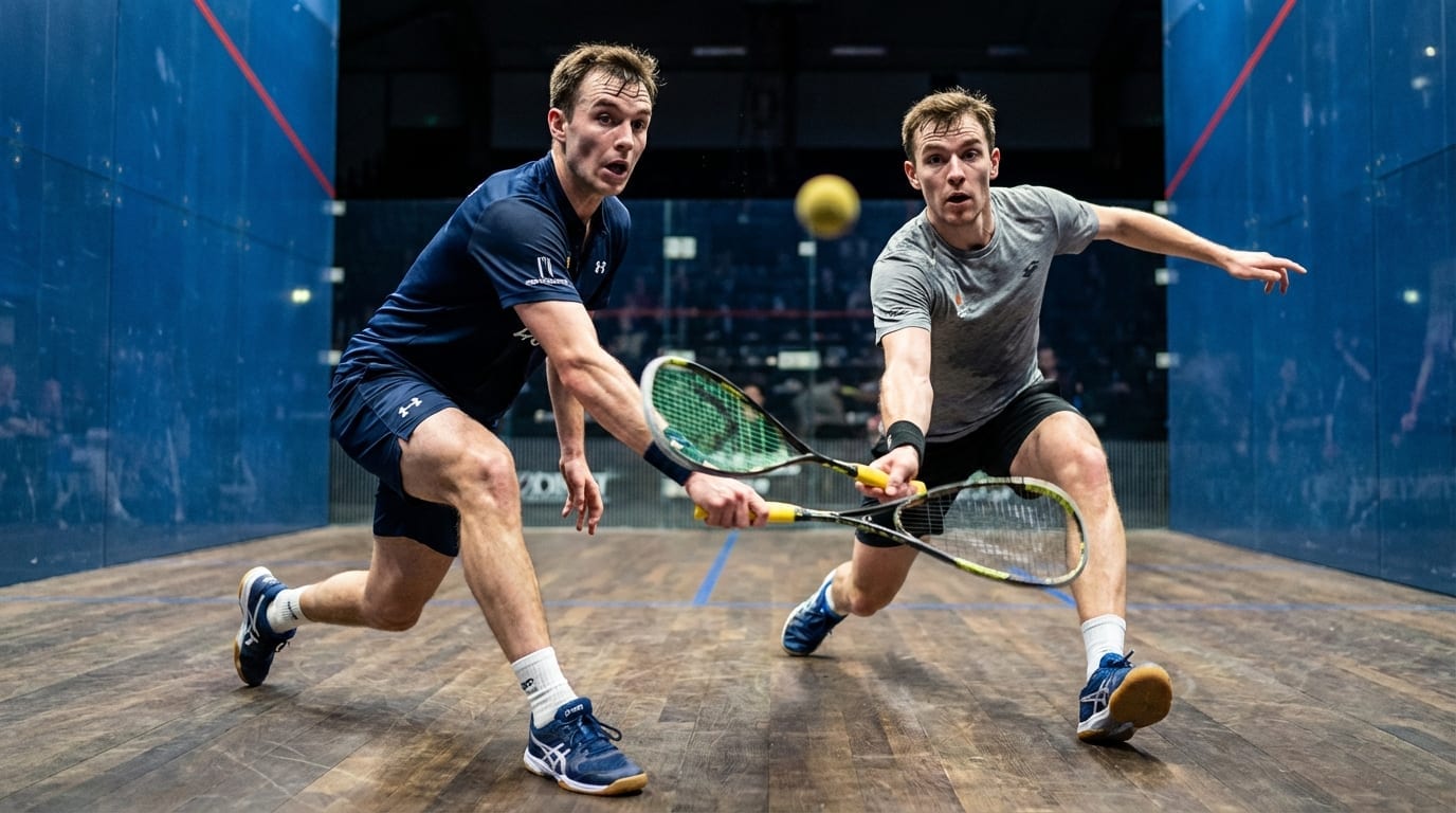 Squash courts at PCC 12