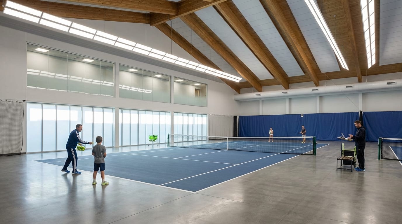 Tennis courts at PCC 6