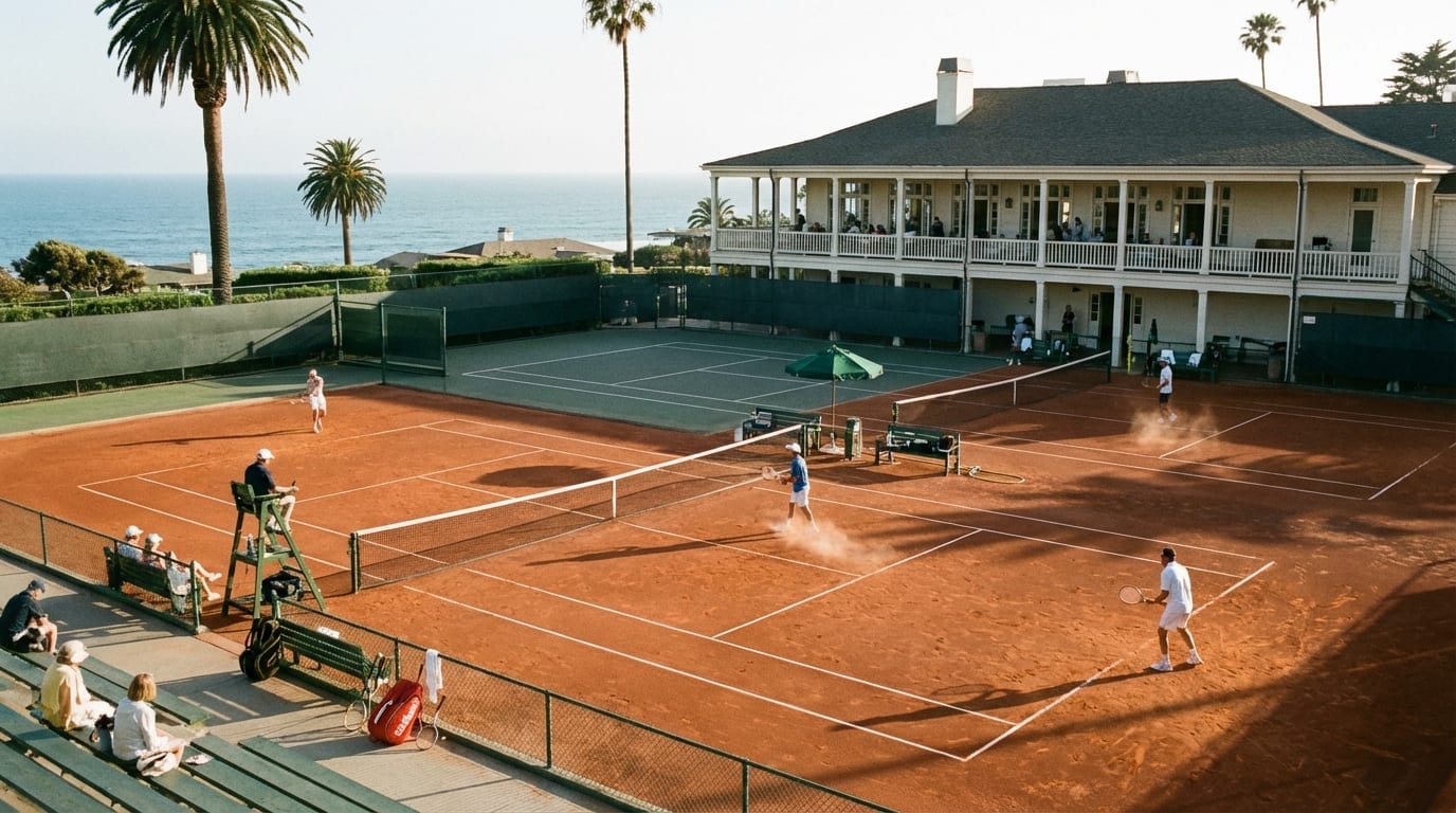 Tennis courts at PCC 9
