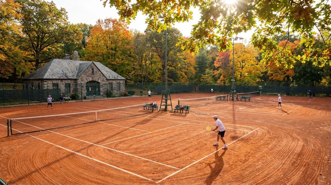 Tennis courts at PCC 10