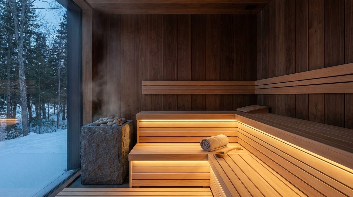 Steam and sauna at PCC 4