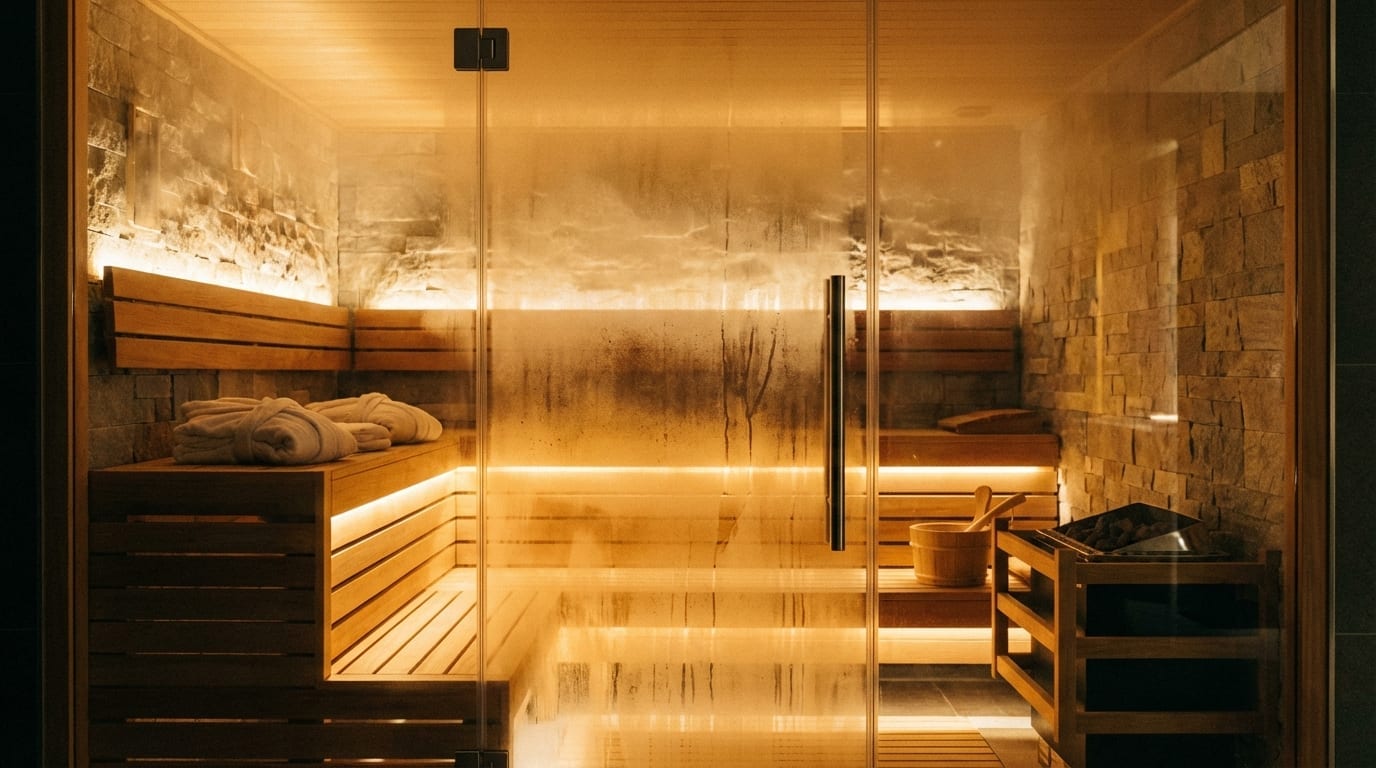 Steam and sauna at PCC 5